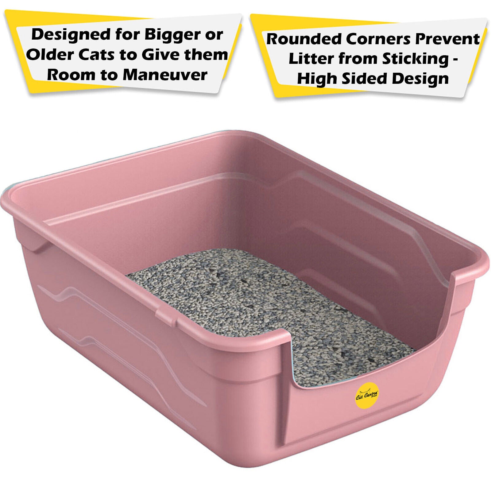 Large Cat Kitten Litter Tray Box High Sided UK Deep Toilet Loo Luxury Catcentre?