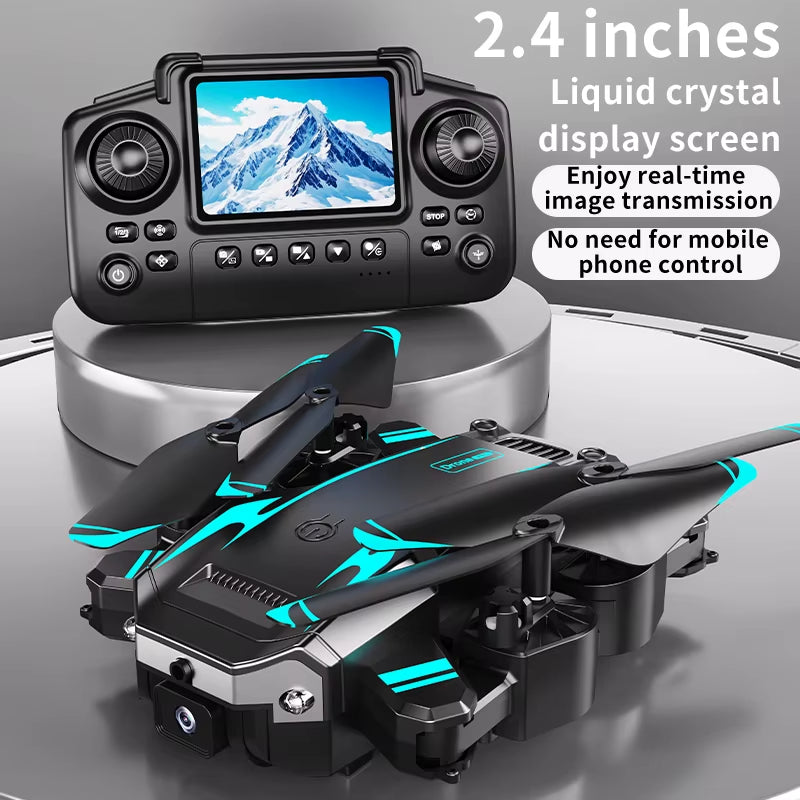 New Hot Sell S6 Drone Profesional 8K 4K HD Camera Optical Flow 5G Control Screen Obstacle Avoidance Quadcopter APRON Kid Gift